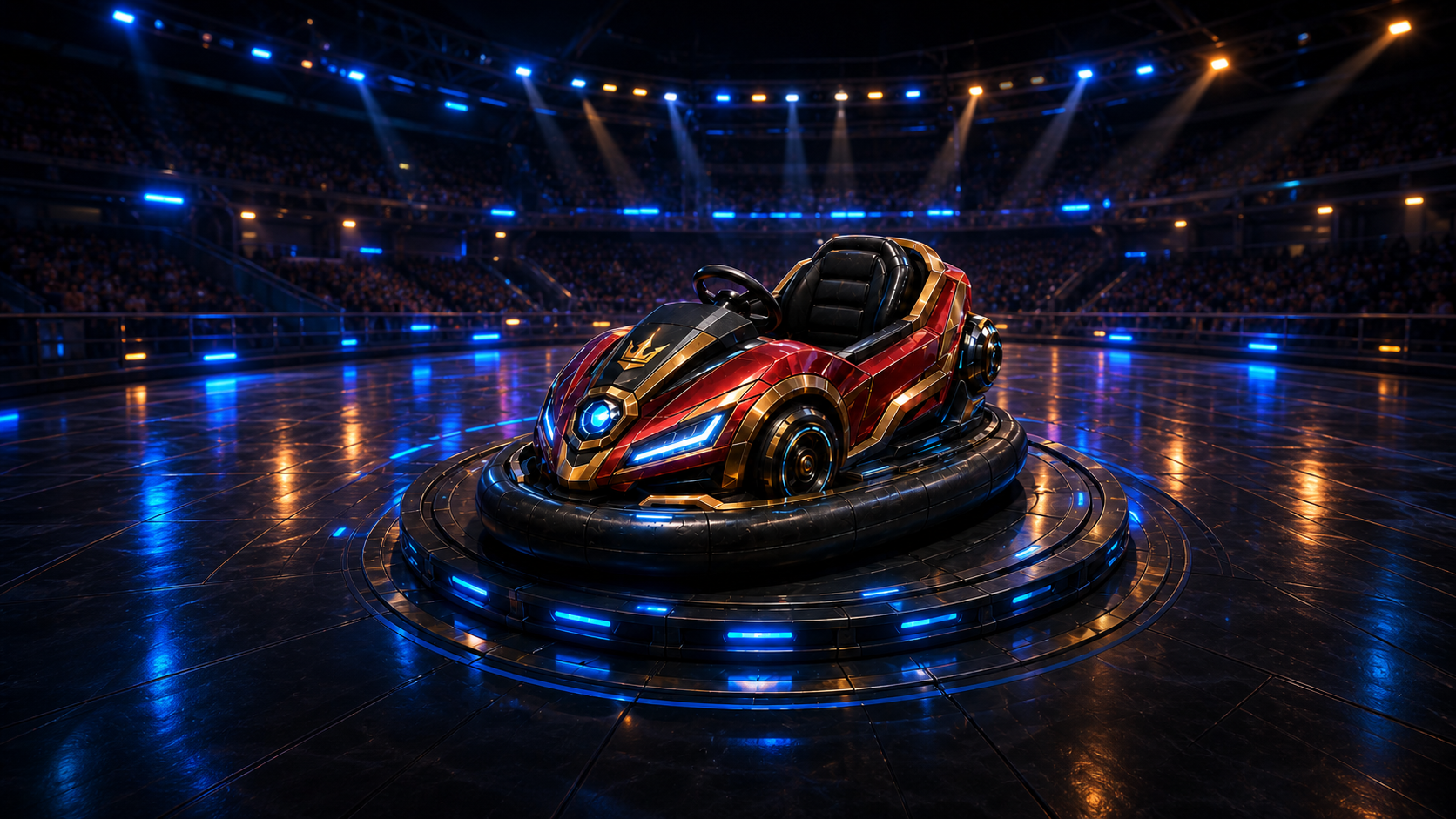 BumperZ, a mobile bumper car game
