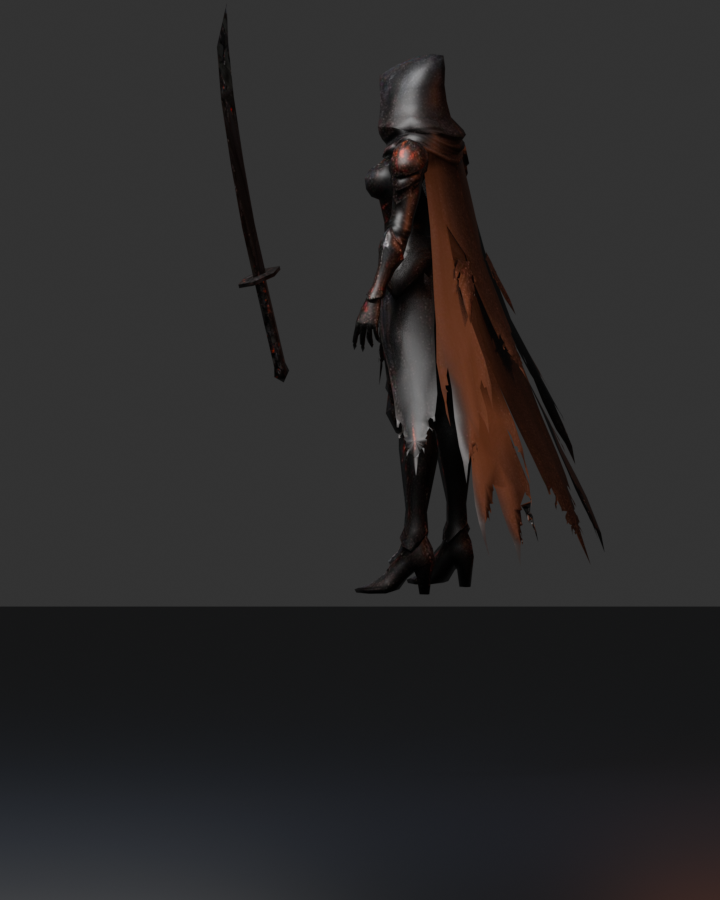 Female FlipGunz avatar used in GladiatorZ