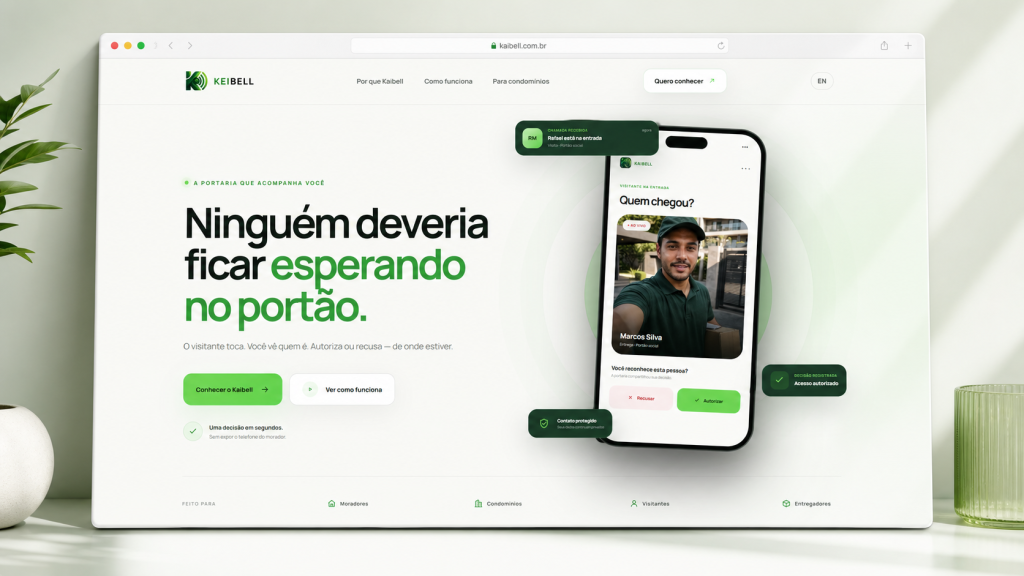 Kaibell — Portaria digital inteligente